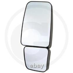 Universal Mirror Heads Right+Left Hand. JohnDeere/JCB/Case/New Holland/Agco