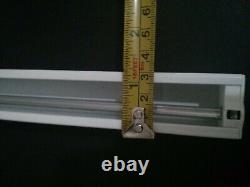 VERTICAL BLIND HEAD RAIL TRACK MADE TO MEASURE 3.5 (89mm) or 5 (127mm) UK