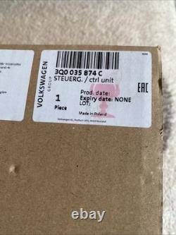 VW Sat Nav Multimedia Head Unit 3Q0 035 874 C Brand New Never Been