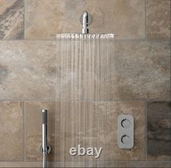 Vado Altitude Tablet 2 Outlet Thermostatic Shower Kit With 300mm Head