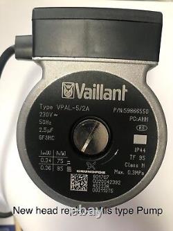 Vaillant Ecotec PRO 24 28 Pump Head Only 178983 193534 NEW 3 WIRES ONLY