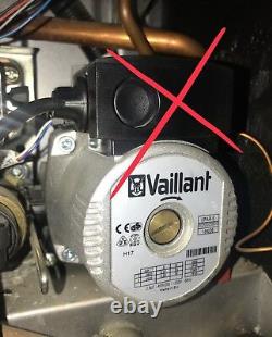 Vaillant Ecotec PRO 24 28 Pump Head Only 178983 193534 NEW 3 WIRES ONLY