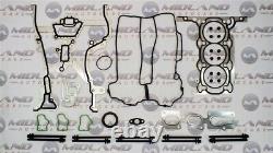 Vauxhall Corsa 1.0 Petrol A10xep Timing Chain Kit + Head Gasket Set + Head Bolt