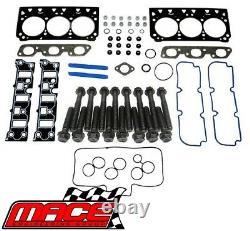 Vrs Gasket Set & Head Bolts For Holden Commodore Vs Vt Vy Ecotec L36 3.8l V6