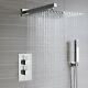 Waterfall Shower Head & Concealed Thermostatic Valve Kit 2 Way With Handheld