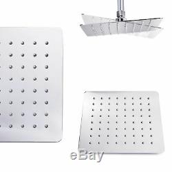 Waterfall Shower Head & Concealed Thermostatic Valve Kit 2 Way With Handheld