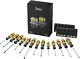 Wera Tools New Impact Head 15 Piece Pack Mixed 900 Series Screwdriver Set + Rack