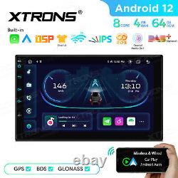 XTRONS Double Din 7 Android 12 8-Core 4+64GB Car Stereo Head Unit GPS Radio DAB