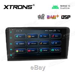 XTRONS for Audi A3 S3 RS3 8 Android 10.0 Car DAB Radio Stereo GPS Head Unit DSP