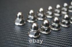 Yamaha RD500 Titanium Cylinder Head Nut Kit Silver